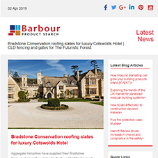 Bradstone Conservation roofing slates for luxury Cotswolds Hotel |  CLD fencing and gates for The Futuristic Forest